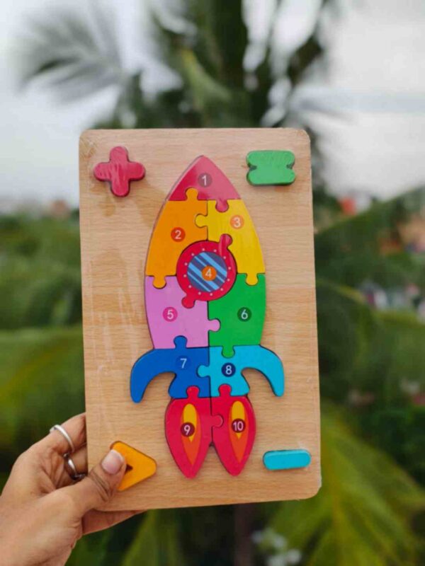 Symbol with Number Puzzle Board for kids